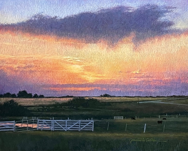 Southern Summer Skies by artist Jeannette Cuevas